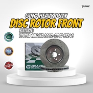 GINO DISC ROTOR FRONT & REAR FOR TOYOTA CALDINA 2002-2007 ST246