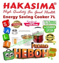 HAKASIMA ENERGY SAVING COOKER 7 L PANCI KUKUS PRESTO STAINLESS STEEL