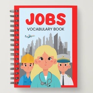 XO CB95 Jobs (Spring binding, 180gsm thick paper) - Set of 15 A4 A5 Acrylic coloring pages, watercol