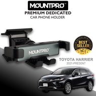 𝗠𝗢𝗨𝗡𝗧𝗣𝗥𝗢™ Premium Dedicated Car Phone Holder Toyota Harrier (2021-Present)