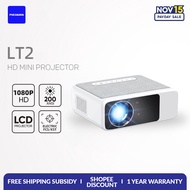 PULSAURA LT2 Auto Focus Keystone Correction Smart Mini Projector 1080P 4K Decode Android 9.0 Wifi Projector