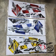 Stiker sticker body stripe cover set (4) honda wave dash110v3 dash fi dash 110 fi v3