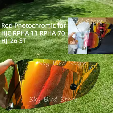 Motorcyle Helmet Photochromic Visor for HJC HJ-26 ST RPHA 11 RPHA 70 Shield Glass Lens Cascos Para M
