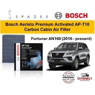 Bosch Aeristo Premium Activated AP-T10 Carbon Bosch Cabin Air Filter For Toyota Fortuner AN160 0986A