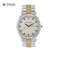 Titan White Dial Analog Men's Watch 1650BM01