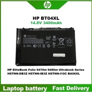 HP BT04XL Laptop Battery HP EliteBook Folio 9470M 9480M 9480 696621-001 687517-241 HSTNN-DB3Z Batter
