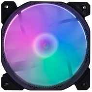 1st Player F7 BLACK / WHITE Forward Reverse Casing Fan 12CM ARGB LED 120MM Chassis Fan PC Case