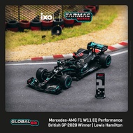 MERCEDES-AMG F1 W11 EQ PERFORMANCE TARMAC GLOBAL64 1/64 DIECAST MODEL