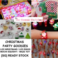 Christmas Goodie Bag Gifts, LED Wristbands, Rings, Mochi Squishy, Pocket Maze Toy (Mix &amp; Match 20 items)