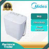 MIDEA 9.0kg Semi Auto Washing Machine MSW-9008P MESIN BASUH