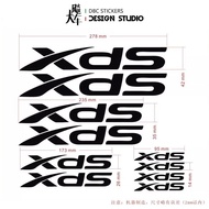 Unique XDS XDS Mountain Bike Road Bike Frame Sticker DIY Reflective Bike Decal Decorative Label Stic