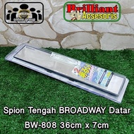 NAPOLEX Flat Center Mirror BW808 * 36cm x 7cm *