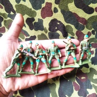 figure tentara loreng jadul combat army man in camo tentara jadul us army tentara hijau mainan jadul