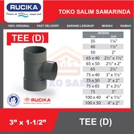 TEE / T 3 x 1 1/2" D JIS RUCIKA 3 x 1 1/2