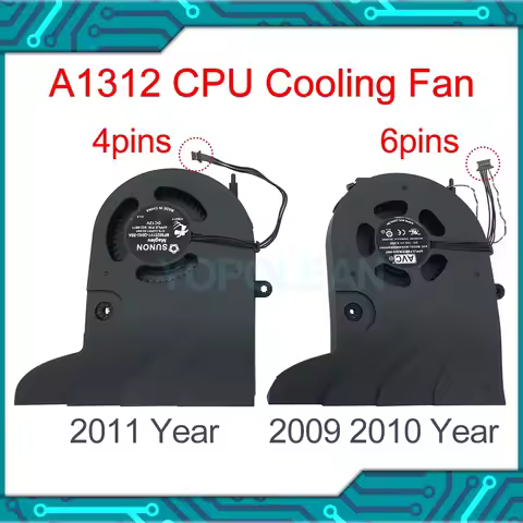 Original Laptop CPU Cooling Fan 610-0097 922-9871 For iMac 27" A1312 2009 2010 2011 Year