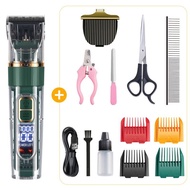 ROJECO Professional Dog Hair Trimmer Rechargeable Pet Hair Clippers Cutting For Puppy Dog Grooming C