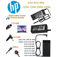 Original HP Laptop Charger 45W 65W 90W 135W 180W  for ProBook EliteBook Pavilion Spectre Notebook En