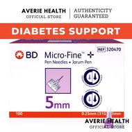 BD Micro-Fine Pen Needles 5mm x 31G 100s | Insulin Pen Needle, Diabetes
