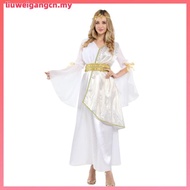 Greece Princess Costume Dress Athena Goddess Cosplay clothing Adult Halloween Athena skirt Queen of 