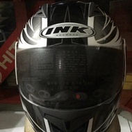 helm full face ink double visor murah bekas