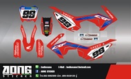 สติกเกอร์ CRF110   HONDA 001
