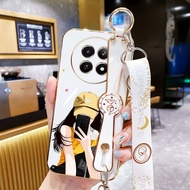 YBD Case For Realme 12X Realme 12 5G Realme 13 C65 Narzo N65 70X 5G Wristband Anti Fall Crossbody So