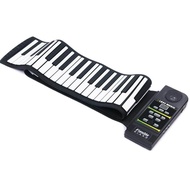 SevenAngel 88 keys Piano portable digital keyboard and sustain pedal of soft mini Silicone Flexible roll up piano Haven Mall