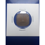 Malaya 1 Cent 1957 Bronze Coin(2)