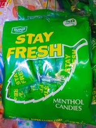 LUCSMART - WHOLESALE
Stay Fresh Mint Candy (Menthol Candy)
30 pieces each pack
|LOOTBAG FILLER, PANI