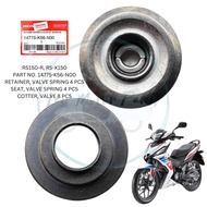 MOTOR HONDA RS150R RS150 R RSX 150 RS X 150 RETAINER SEAT VALVE SPRING COTTER VALVE KEY ORIGINAL