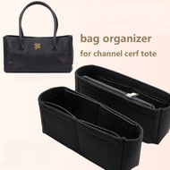 for channel classic cerf tote bag organizer insert in bag organiser compartment storage inner bag
