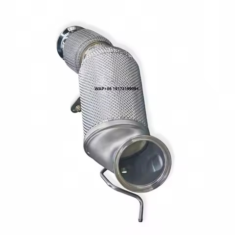 No Engine Light Downpipe Exhaust Head for GR Supra MK5 A90 A91 B58 2.0T 3.0T 2019-2023 SS304 Catalyt
