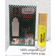 Kasturi Kijang Jannah 8ml – Minyak Wangi Tanpa Alkohol, Haruman Musky Sunnah & Tahan Lama