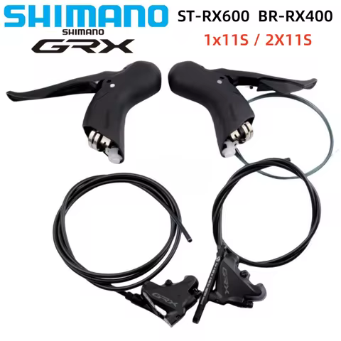 SHIMANO GRX ST-RX600 BR-RX400 1x11S 2x11S Hydraulic Disc Brake DUAL CONTROL LEVER Brake Caliper For 