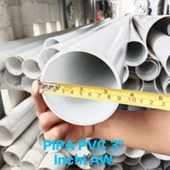 Pvc pipe 3 inches aw 15 cm thick 3 mm