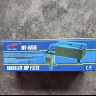 Hailong HF 650 Mesin Box Filter Mini Komplit - Top Filter Aquarium