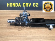 แร็คพวงมาลัยพาวเวอร์  Honda CRV G2 ของแท้ประกอบบิ้วใหม่ รับประกัน 1 ปี (ไม่จำกัดระยะทาง)