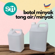 HDPE Botol Air Botol Minyak Baharu 5Liter 10Liter