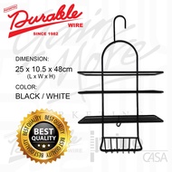 SHOWER CADDY Bathroom Accessories Organiser Caddy Hanging Durablewires