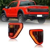 LED Car Taillights Tail Lamp for Ford F-150 F150 2021-2023 Car Accessories Back Lights Tail Lights R