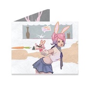 Mighty Wallet(R) 紙皮夾_Cool Bunny Girl