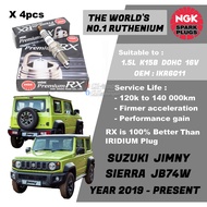 Japan NGK Premium RX Spark Plug - Suzuki Jimny Sierra JW74W 1.5L K15B DOHC 16V (Year 2019 - Present 