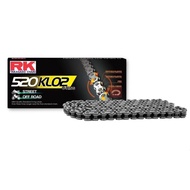 RK CHAIN RK O-RING 520KLO2 GS520KLO2 120L CHAIN 520 O-RING RIVET BELOW 500CC 100% ORIGINAL