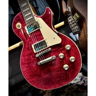 GIBSON LES PAUL STANDARD 60S FIGURED TOP ELECTRIC GUITAR - TRANS FUCHSIA