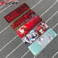 "ready stock #eva Car Sticker Computer Case Notebook Electric Car Decoration Sticker Neon Genesis Ev