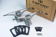 Parts Skate Cool  Land Cruiser Board Metal 169mm Fish Skateboard Quality Truck   Hing CX4 Surf Longboard 【hot】Carver