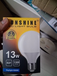 Sunshine LED 13W 6W E27 燈泡 少用 接近全新