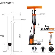 Blackfoot 50CM Bicycle Pump Hand Pump Bicycle 50 cm Bicycle Tire Pump