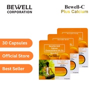 Bewell-C Plus CALCIUM 3 in 1 vitamin 1000mg 3 flaps, 30 Capsules Calcium Supplement