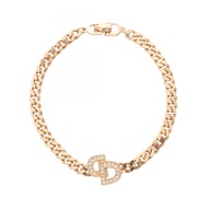 【二手】迪奧 (Dior) CD Logo GP（鍍金）女士手鐲